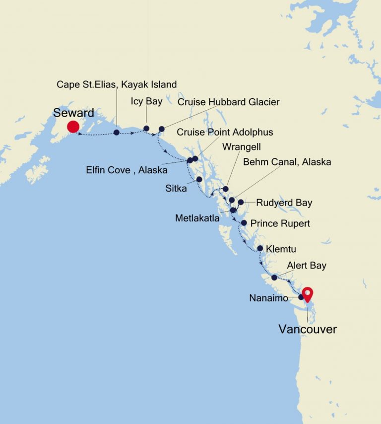 seattle to anchorage cruise